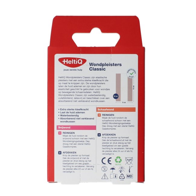 Heltiq Tira de esparadrapo clásica 10x6cm 1m 1 unidad