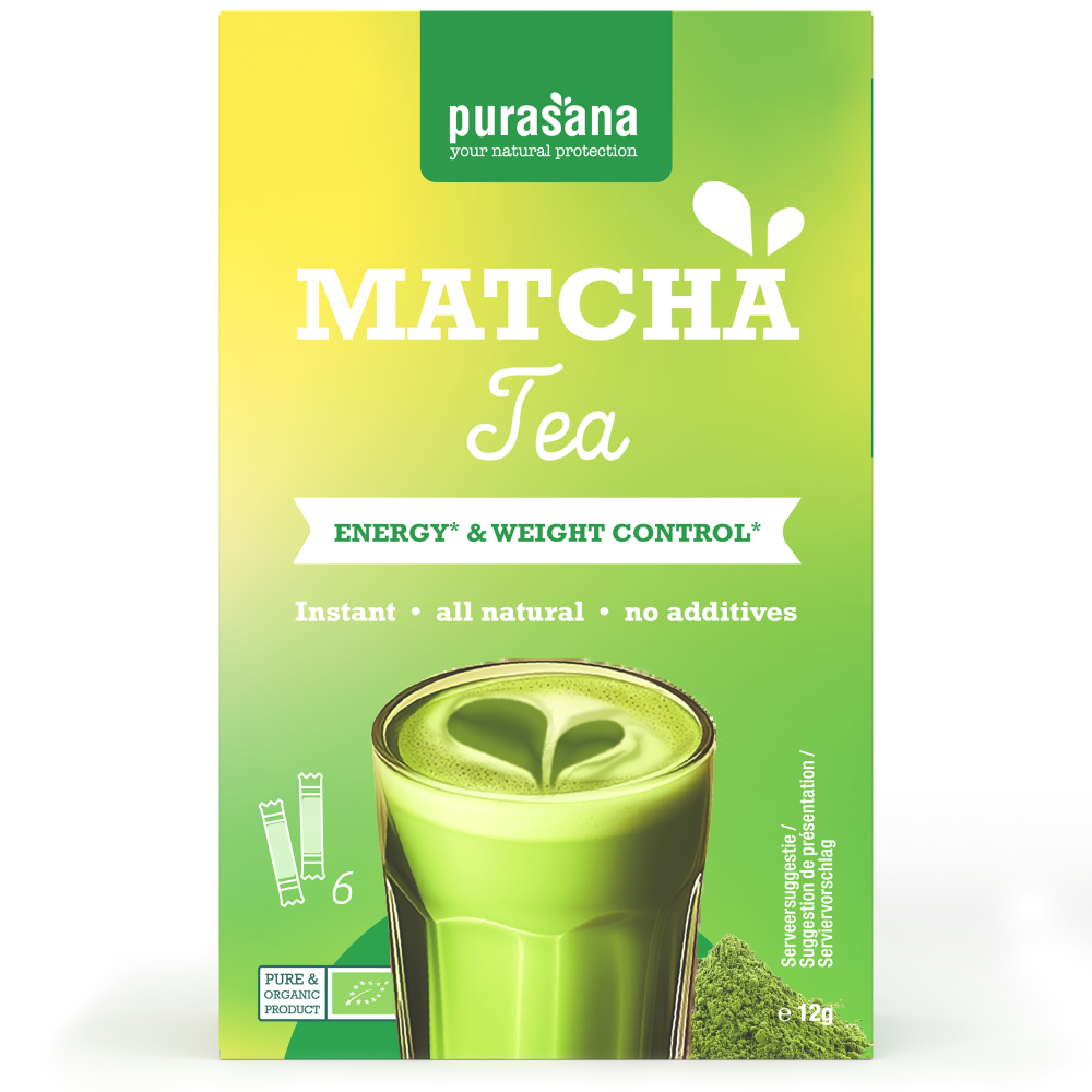 Purasana Matcha Istantaneo Bio - Energia e Concentrazione