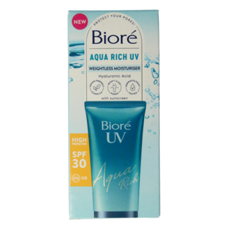 Biore Biore Aqua Rich Weightless Moisturiser SPF30 UV 50ml