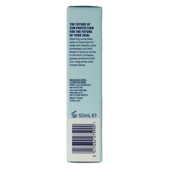 Biore Aqua hidratante rica ligera SPF30 UV 50,00 mililitros