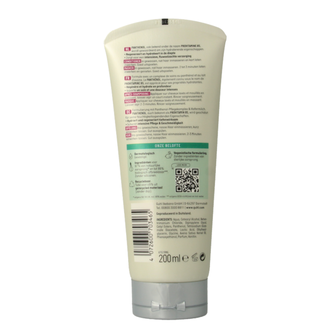 Guhl Pantenol + Reparación Tratamiento y Acondicionador 2 en 1, 200 Mililitros