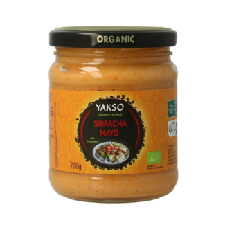 Yakso Yakso Organic Sriracha mayonnaise 200 Gram