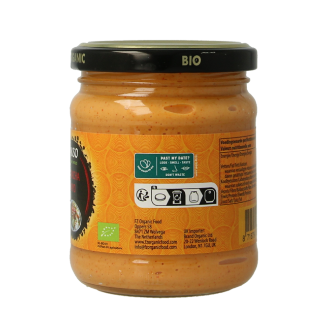 Yakso Organic Sriracha mayonnaise 200 Gram