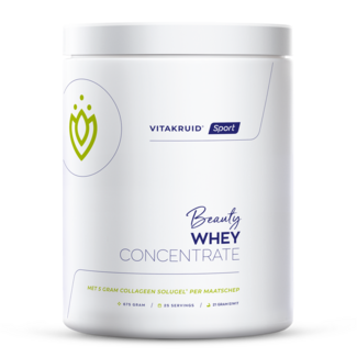 Vitakruid Vitakruid Beauty Whey protein with 5 g Collagen Solugel 675 Gram