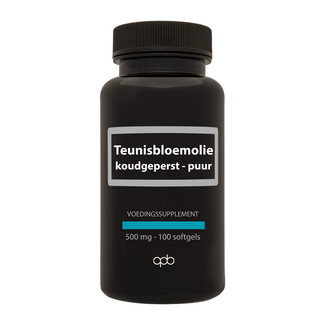 APB Holland APB Holland Olej z wiesiołka tłoczony zimno czysty 500mg 100 kapsułek żelowych