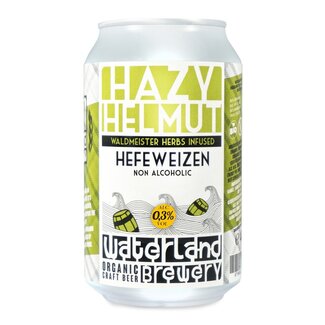 Waterland Brewery Waterland Brewery Hefe-weizen Hazy Helmut 0,3% bio 330 ml