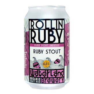 Waterland Brewery Piwo Stout Waterland Brewery Rolling Rudy Bio 330 Mililitrów