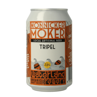 Waterland Brewery Waterland Brewery Tripel monnicker moker bio 330 Milliliter