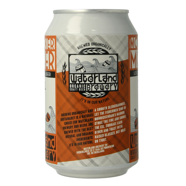 Cerveza Waterland Tripel Monnicker Moker Bio 330 Mililitros