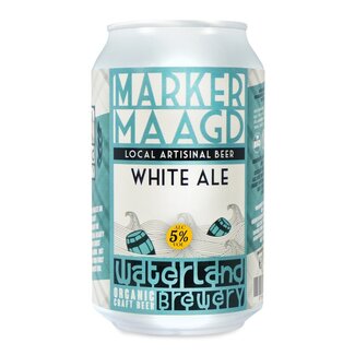 Waterland Brewery Birra Bianca Biologica Marker Maagd Waterland Brewery 330 Millilitri