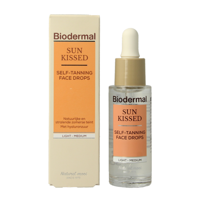 Biodermal Sunkissed gotas autobronceadoras faciales 30 ml