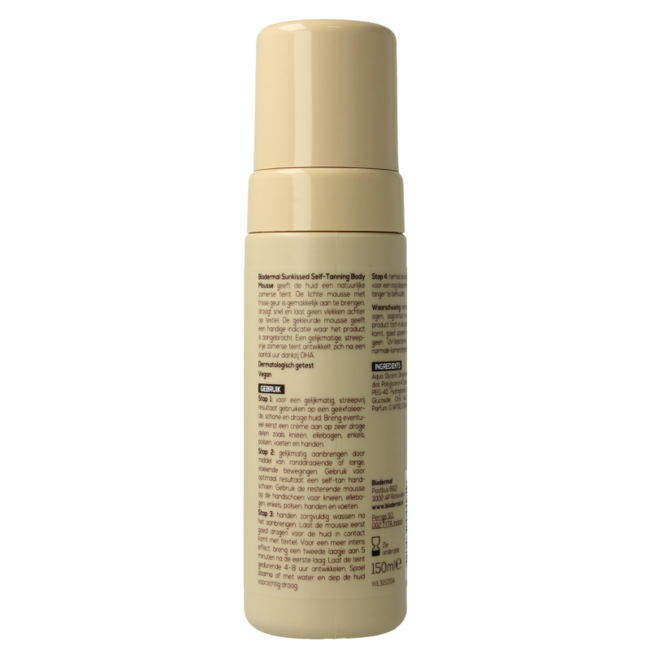 Biodermal Sunkissed espuma autobronceadora corporal 200 mililitros