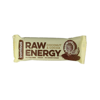 Bombus Raw energy bar coconut & cocoa 50 Gramm
