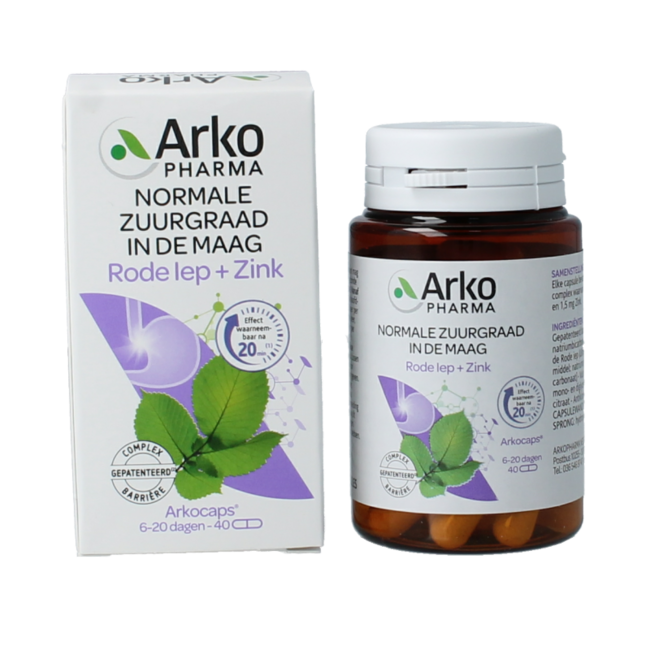 Rode iep 40 Capsules