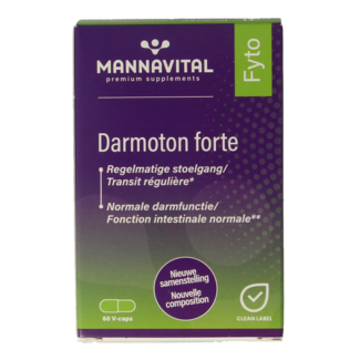 Mannavital Mannavital Darmoton forte 60 capsule vegetali