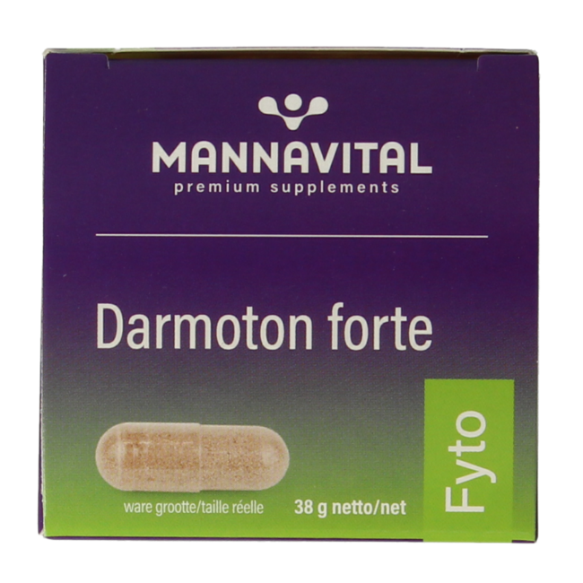 Mannavital Darmoton forte 60 cápsulas vegetarianas