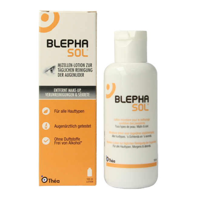 Eyelid cleansing lotion 100 mg