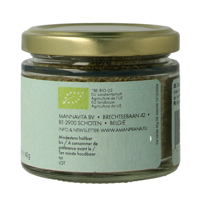 Amanprana Organic Sal Verde 40g