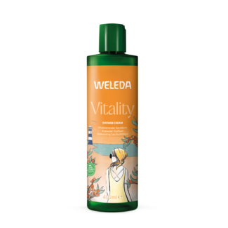 Weleda Vitality organic sea buckthorn shower cream 400ml