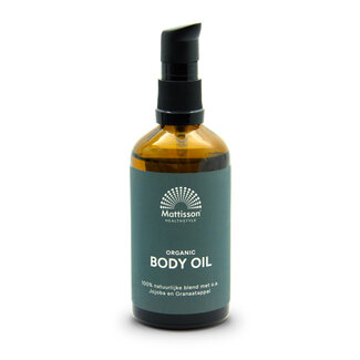 Mattisson Olio corpo biologico Mattisson 100 Millilitri