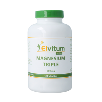 Elvitum Elvitum Magnesium triple 200mg 120 comprimidos