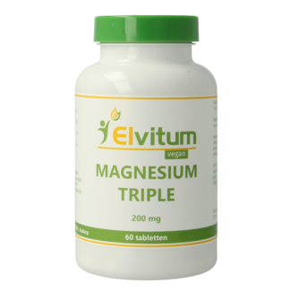 Elvitum Elvitum Magnesio Triplo 200mg 60 Compresse