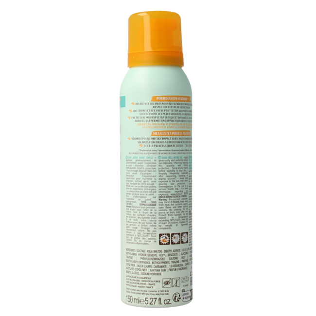 Lovea Mousse Kids SPF50+ très haute protection 150 ml