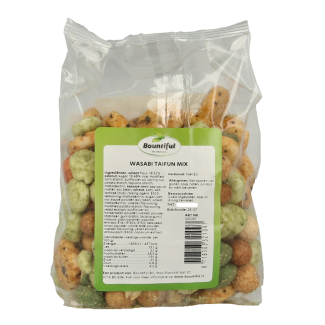 Bountiful Wasabi taifun mix 200 Gramos