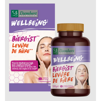 Damhert Damhert Wellbeing brewer's yeast 100 Gram