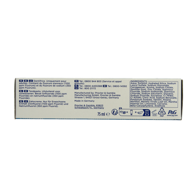 Oral B Toothpaste Pro-Expert Intense Cleaning 75 Millilitres