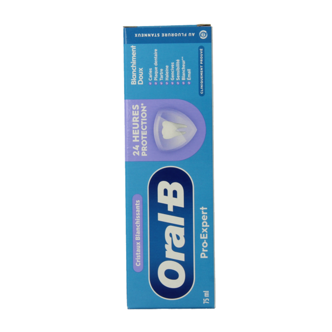 Oral B Toothpaste Pro-Expert Whitening 75 Millilitres