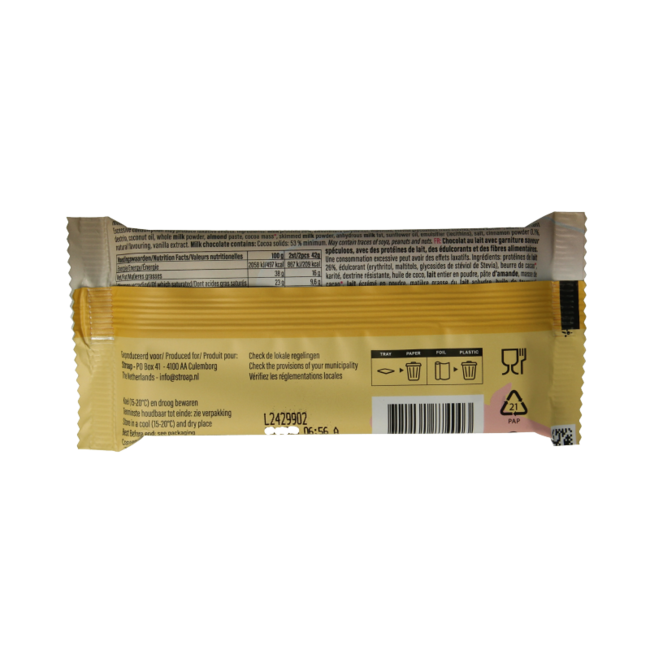 Stroap Protein Choco Cup Speculoos Cioccolato al Latte 42 Grammi