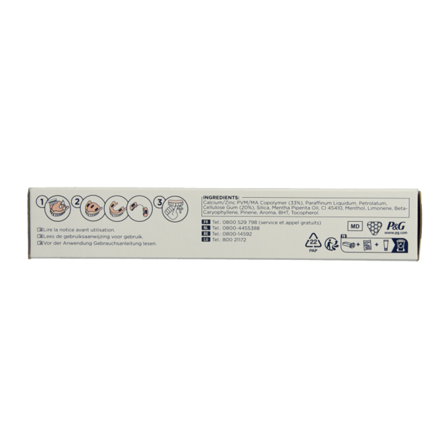 Adhesive cream complete original/fresh 70 Gram
