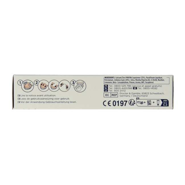 Adhesive cream complete original/fresh 47 Gram