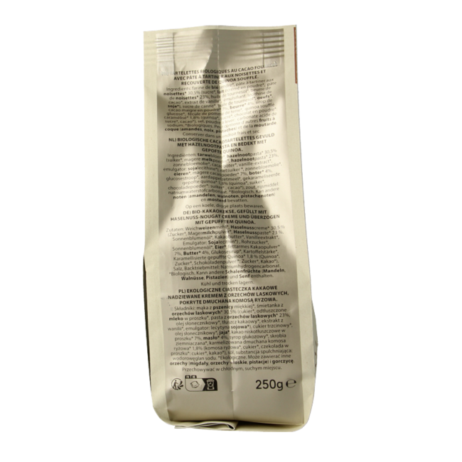 Rigoni Di Asiago Nocciolata Bianca Törtchen Bio 250 Gramm