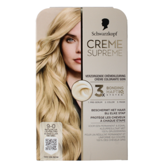 Schwarzkopf Schwarzkopf Crème Supreme 9-0 Blond Clair 1 Unité