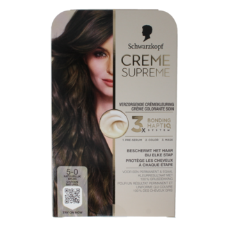 Schwarzkopf Creme supreme 5-0 brun 1 pièce