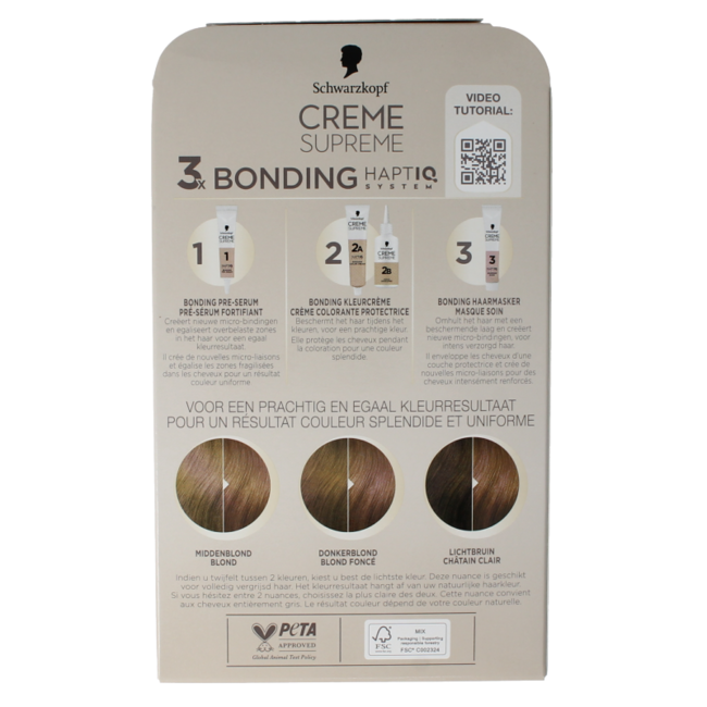 Creme supreme 7-16 D blond 1 Piece