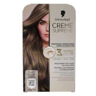 Schwarzkopf Creme supreme 7-42 D rubio 1 unidad