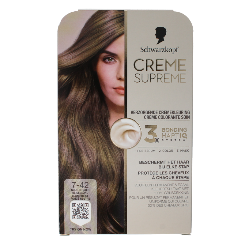 Schwarzkopf Creme supreme 7-42 D rubio 1 unidad