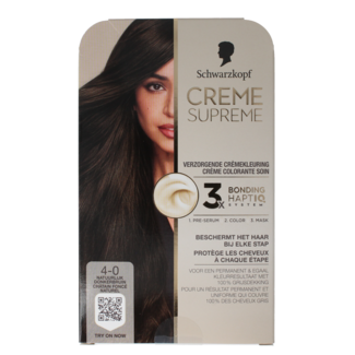 Schwarzkopf Creme supreme 4-0 castaño oscuro 1 unidad