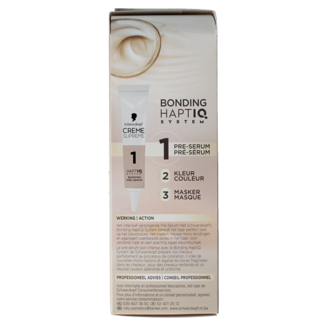 Creme supreme 4-0 donker bruin 1 Stuks