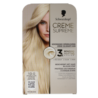 Schwarzkopf Schwarzkopf Creme Supreme 10-0 Biondo Chiaro 1 Pezzo