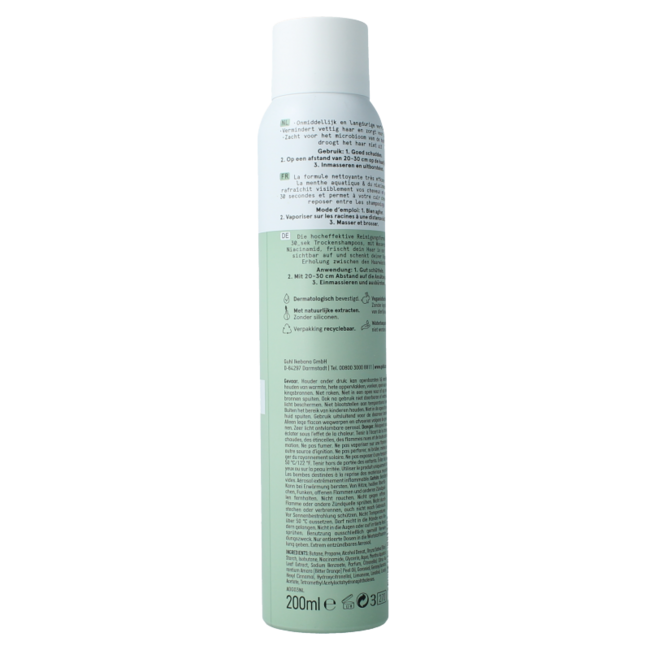 Guhl Trockenshampoo 30 Sek. Pure Frische 200 Milliliter