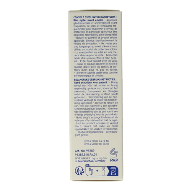 Nivea Sun Gesicht tägliches Fluid LSF50 Tönung Medium 40 Milliliter