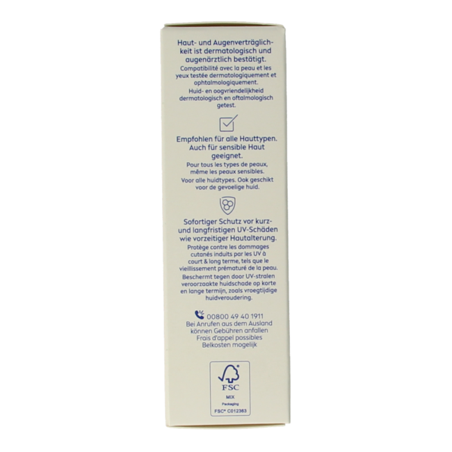 Nivea Sun Gesicht tägliches Fluid LSF50 getönt hell 40 Milliliter
