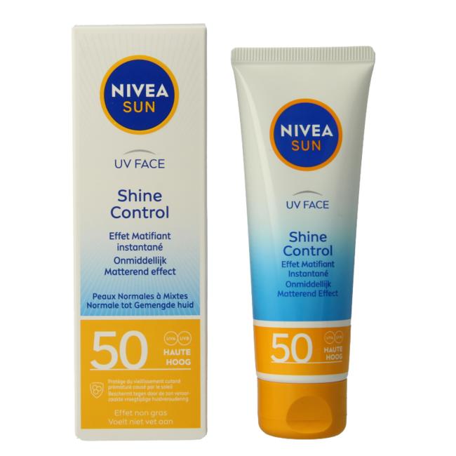 Nivea Sun UV Gesicht Mattierender Sonnenschutz LSF 50 50 Milliliter