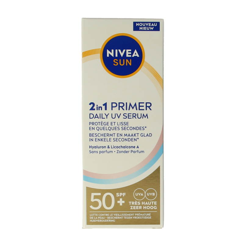Nivea Sun uv primer serum face 30 mililitros