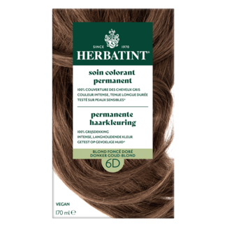 Herbatint 6D Biondo Scuro Dorato 170 Millilitri
