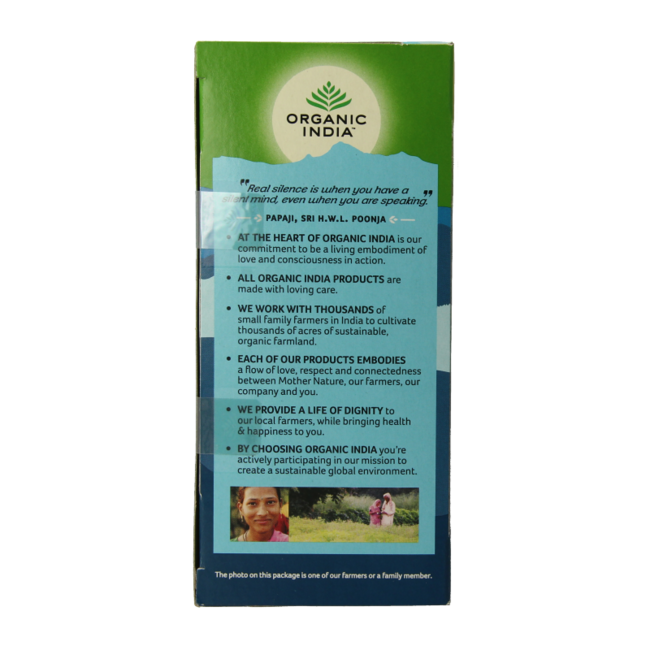 Organic India Tulsi calm tea bio 25 bags